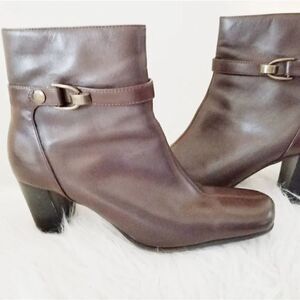 Nine & company ankle boots leather upper